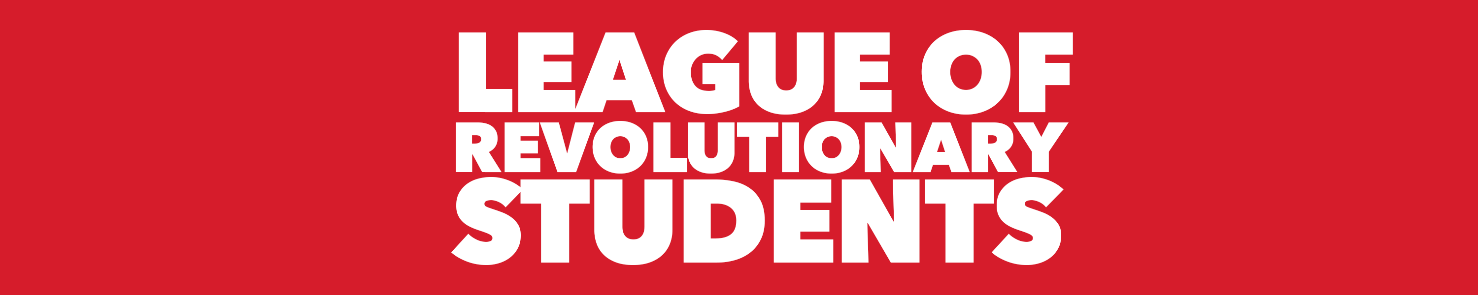 League of Revolutionary Students - Washtenaw